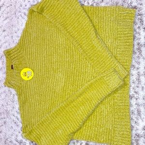 F21 LIME SWEATER